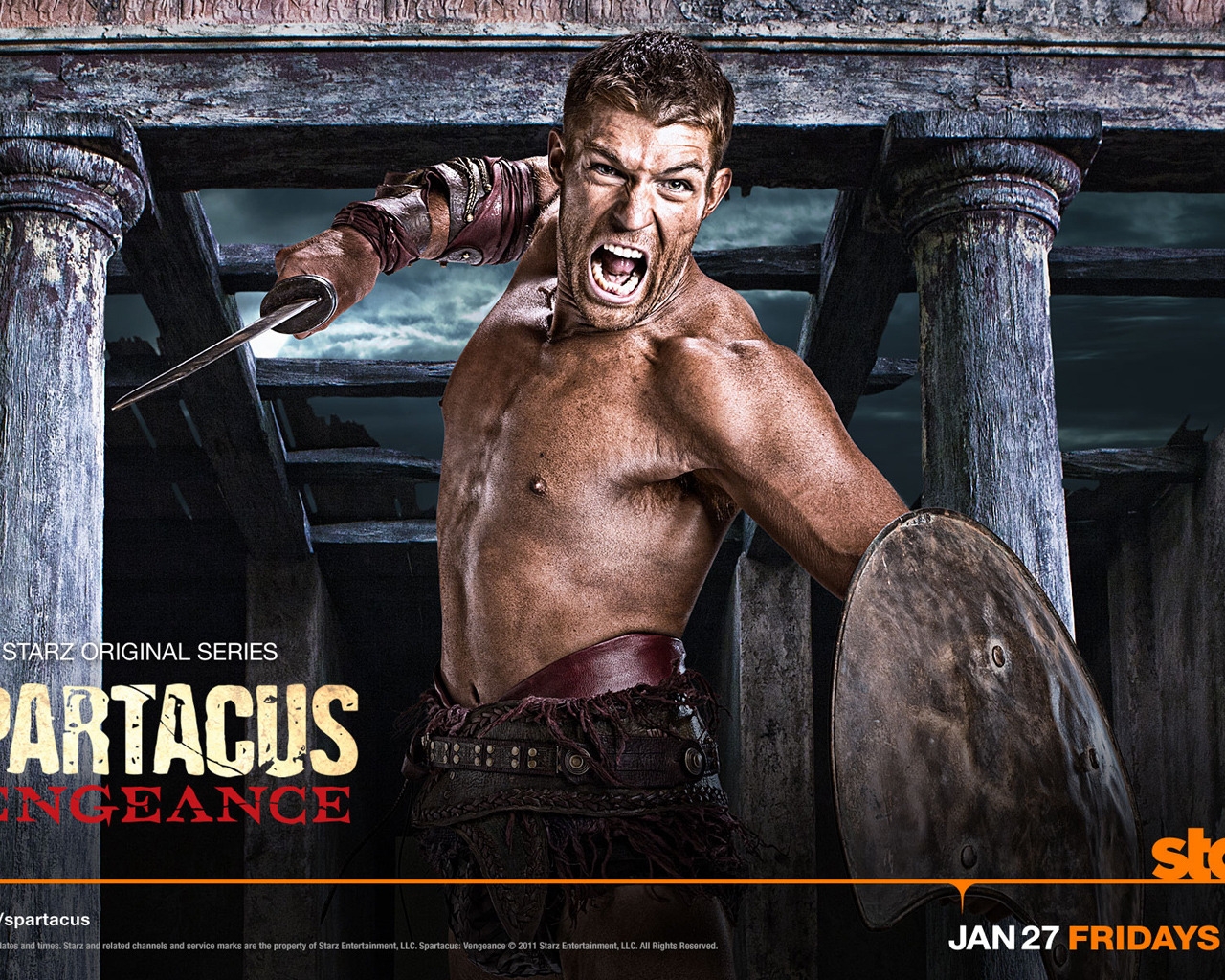 Spartacus Vengeance for 1280 x 1024 resolution
