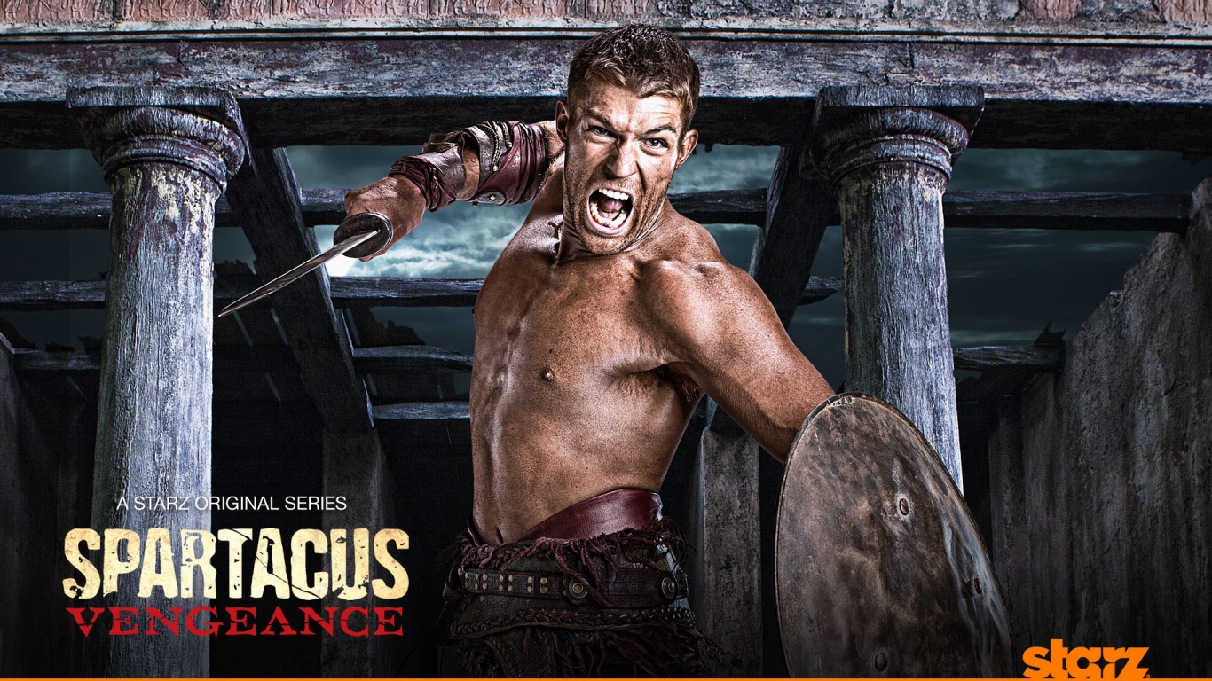 Spartacus Vengeance for 1366 x 768 HDTV resolution