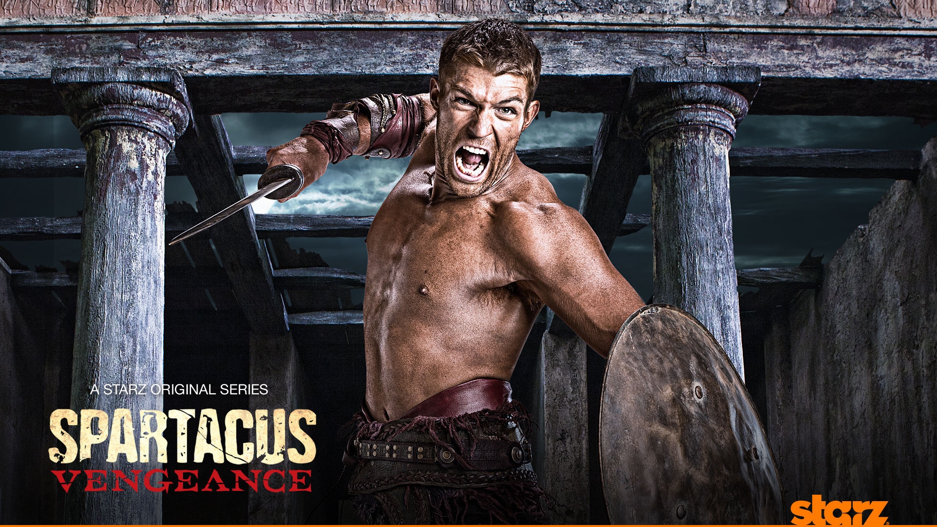 Spartacus Vengeance for 1920 x 1080 HDTV 1080p resolution