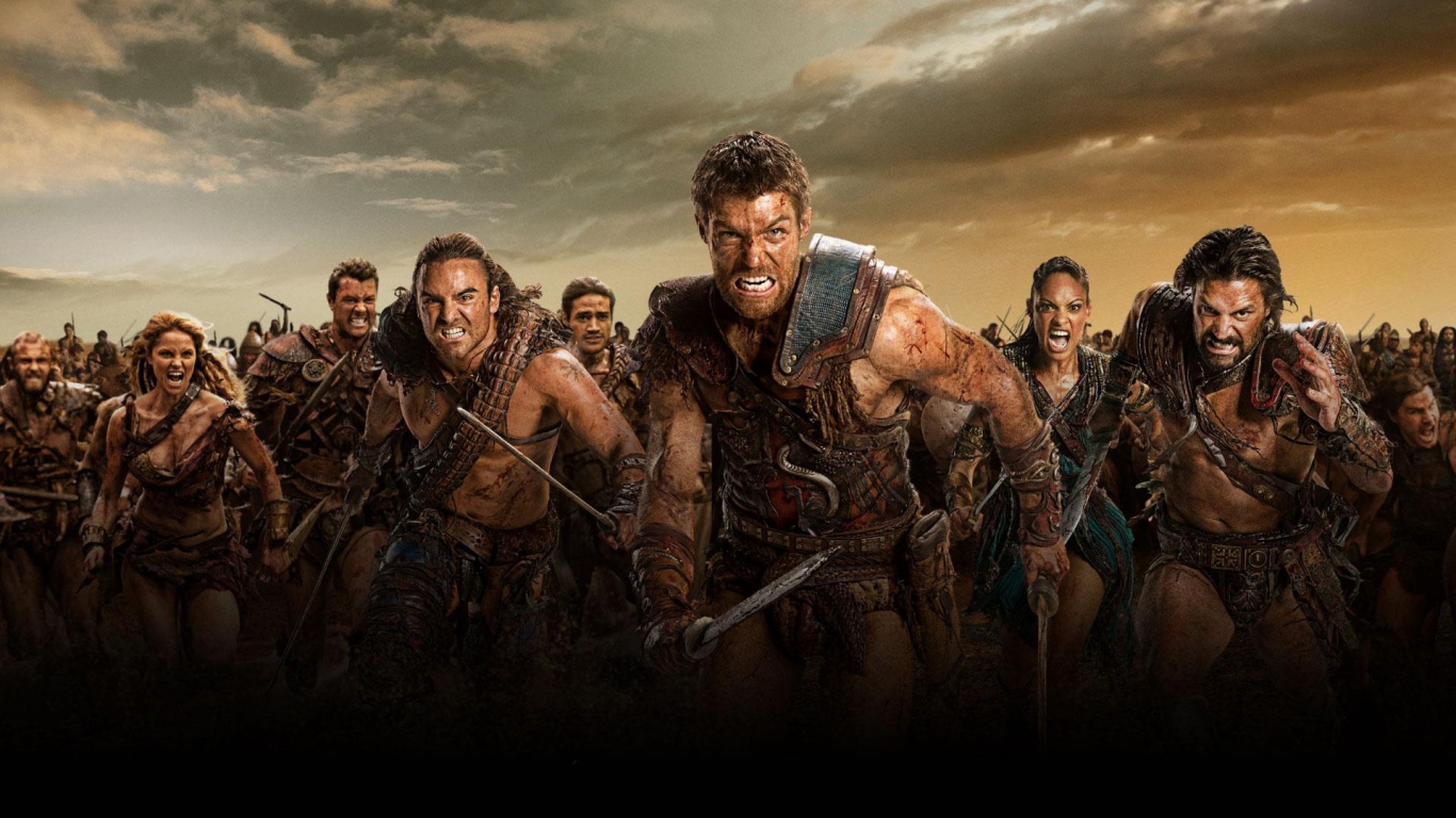 Spartacus War of the Damned for 1366 x 768 HDTV resolution