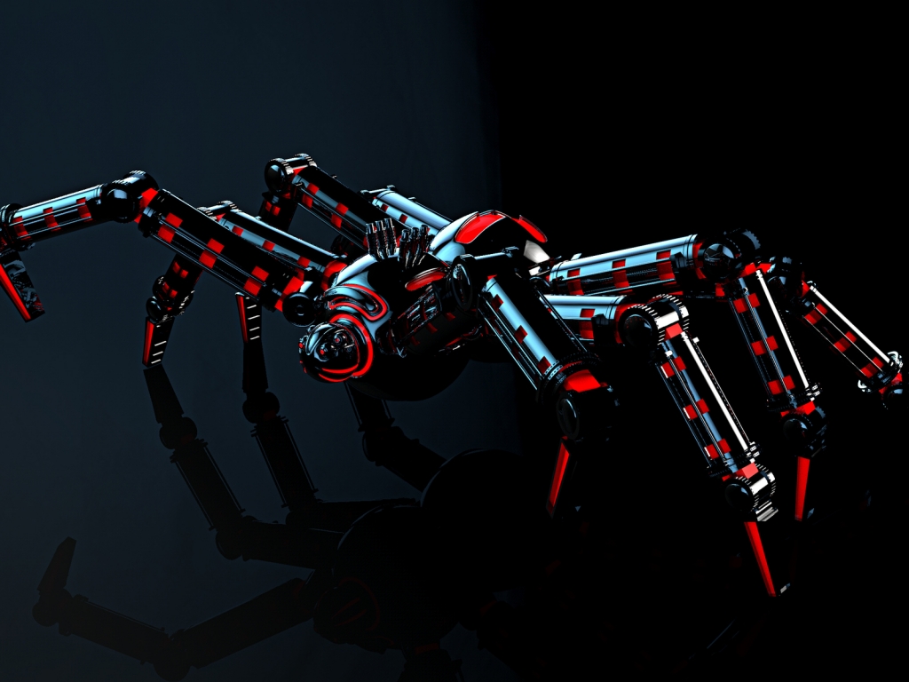 Spider Robot for 1024 x 768 resolution