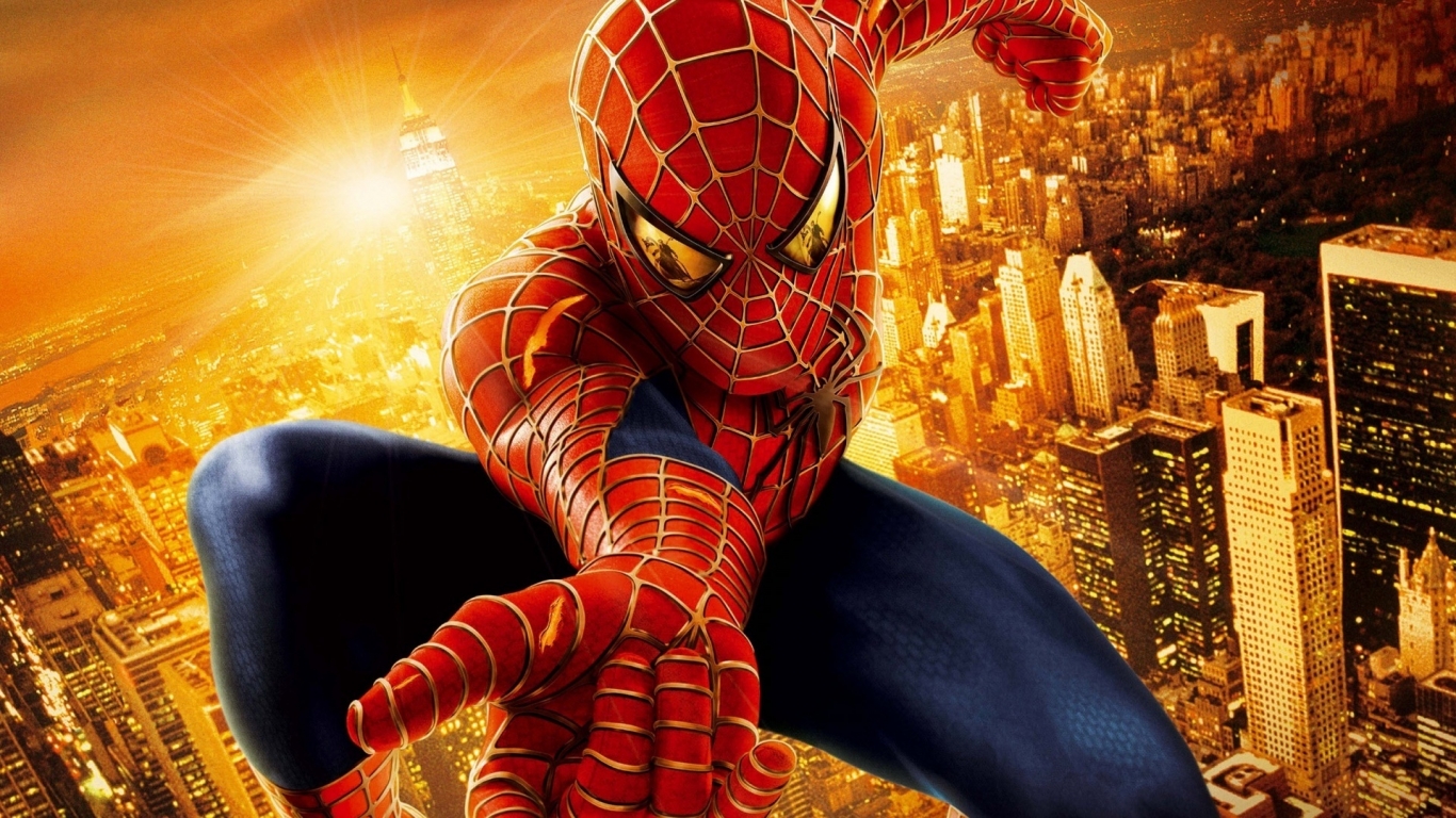 Spiderman Up for 1366 x 768 HDTV resolution
