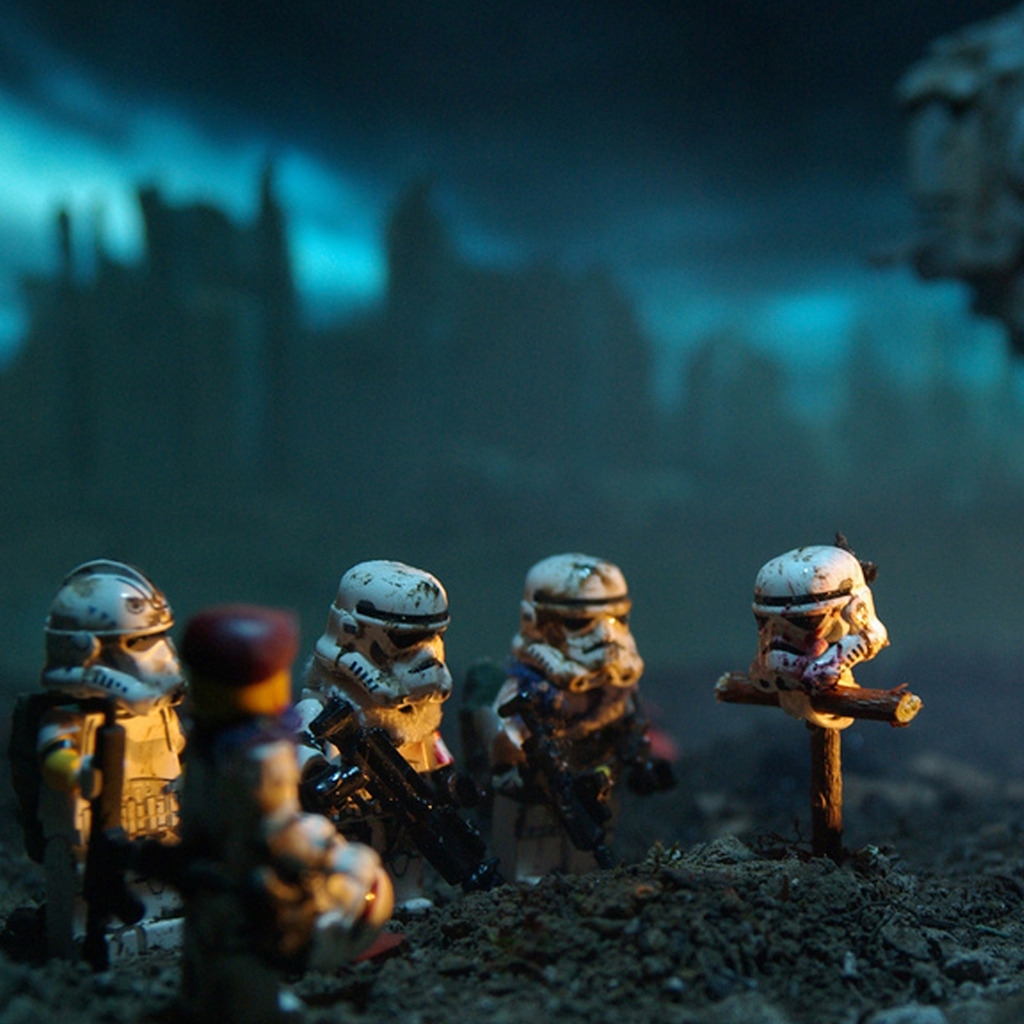 Star Wars Lego Soldiers for 1024 x 1024 iPad resolution