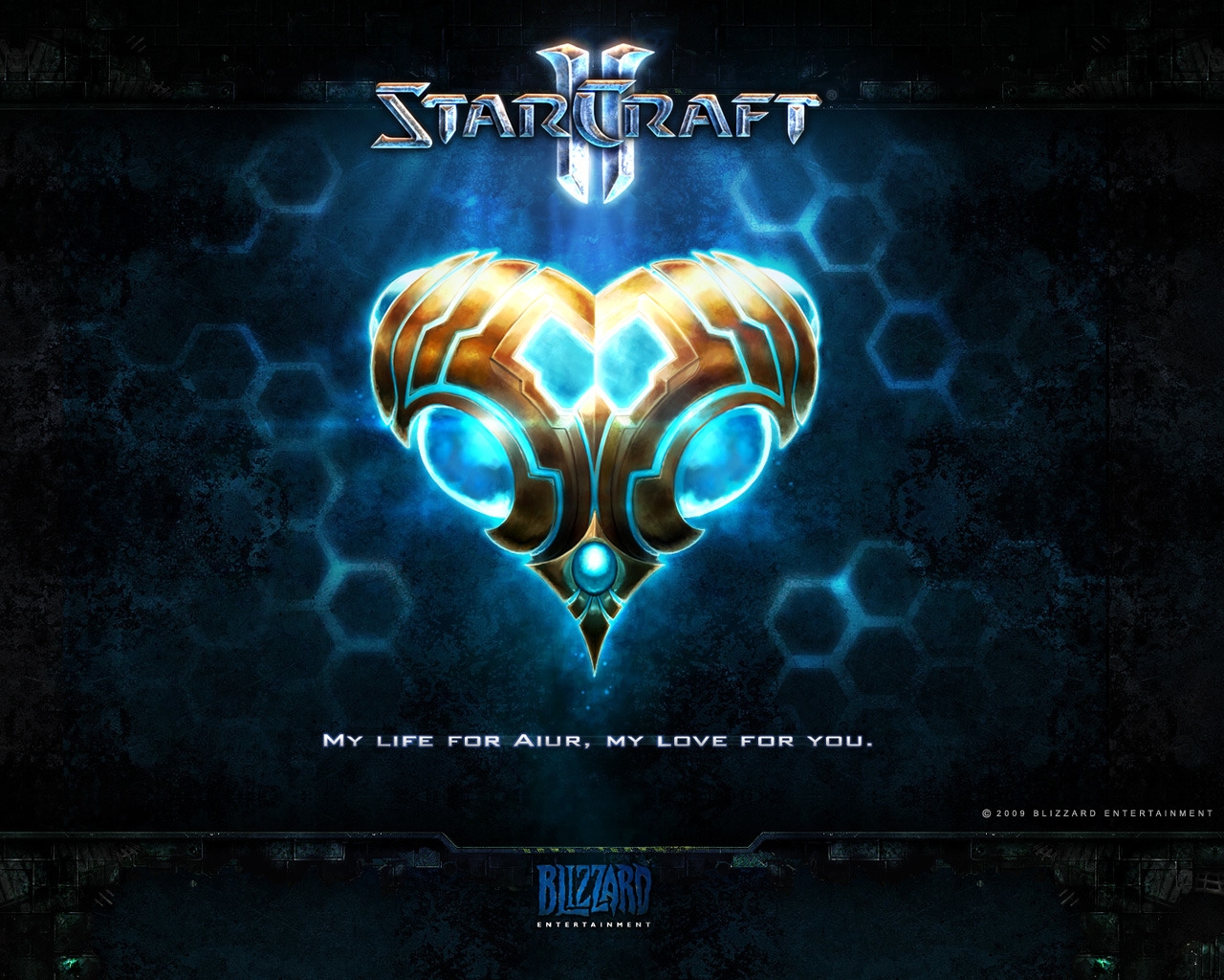 Starcraft 2 Love for 1280 x 1024 resolution