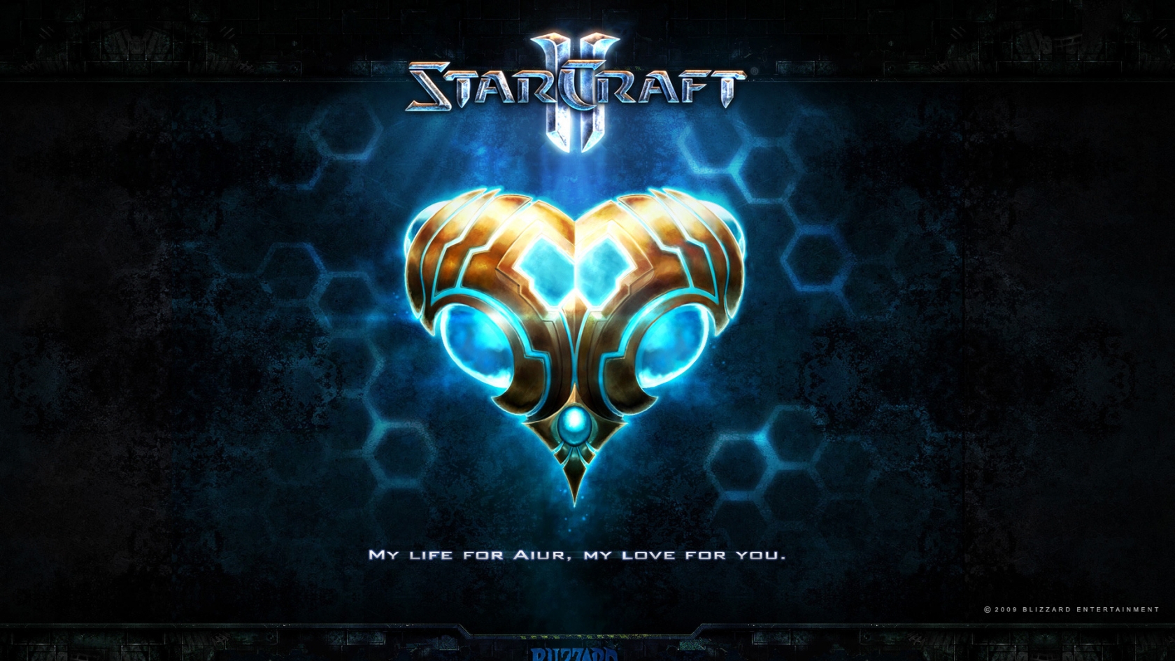 Starcraft 2 Love for 1680 x 945 HDTV resolution