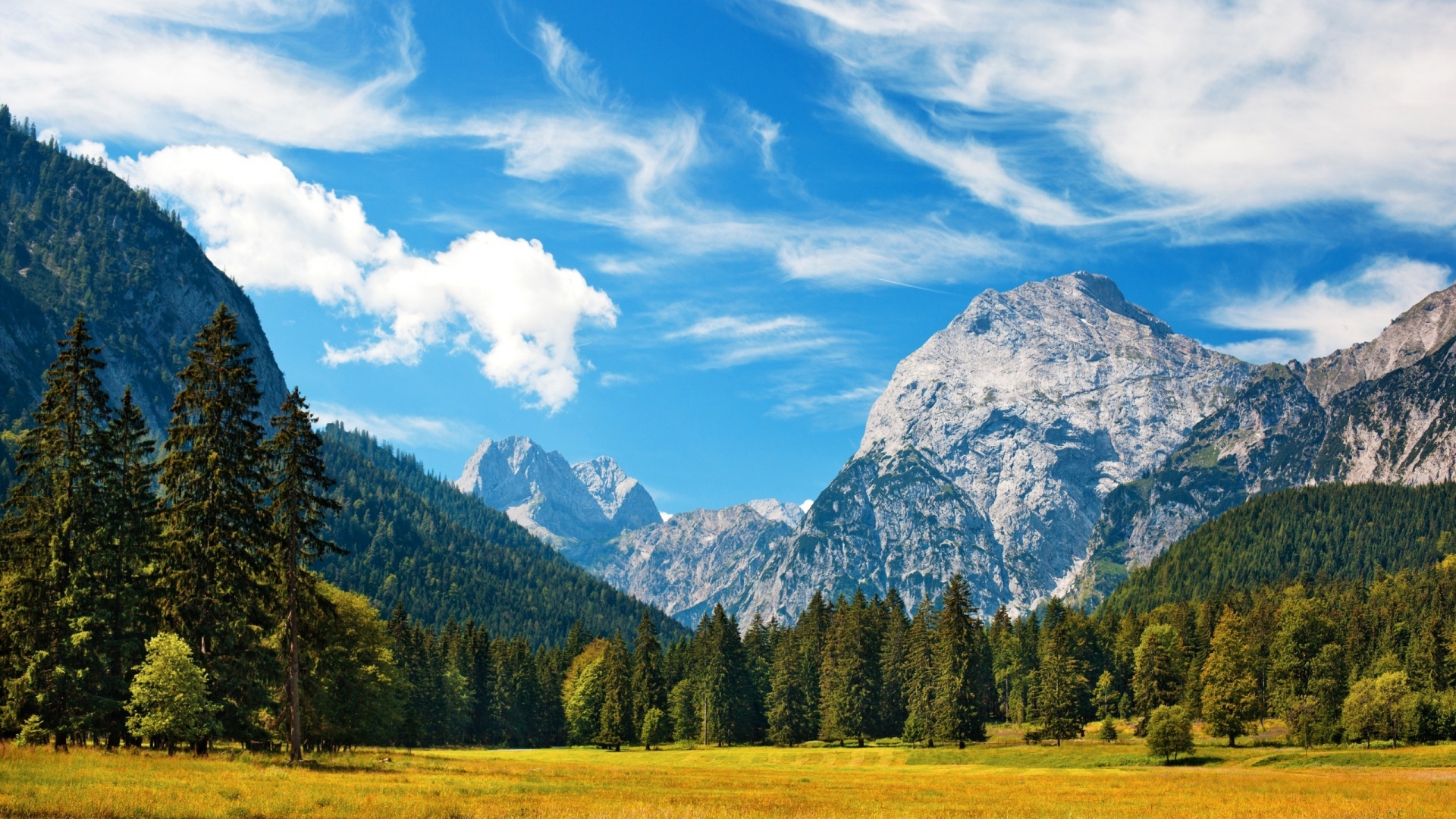 Stunning Mountain Landscape for 1920 x 1080 HDTV 1080p resolution