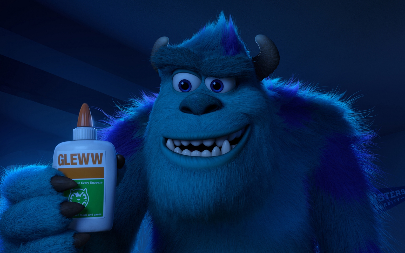 Sulley Monsters University for 1680 x 1050 widescreen resolution
