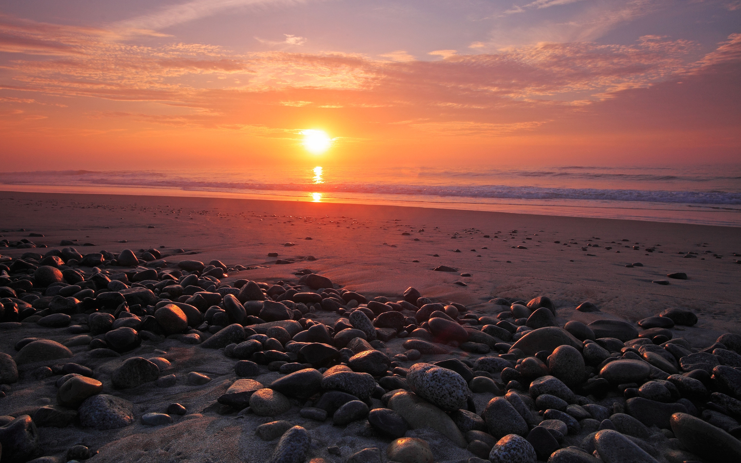 Sunset Beach for 2560 x 1600 widescreen resolution