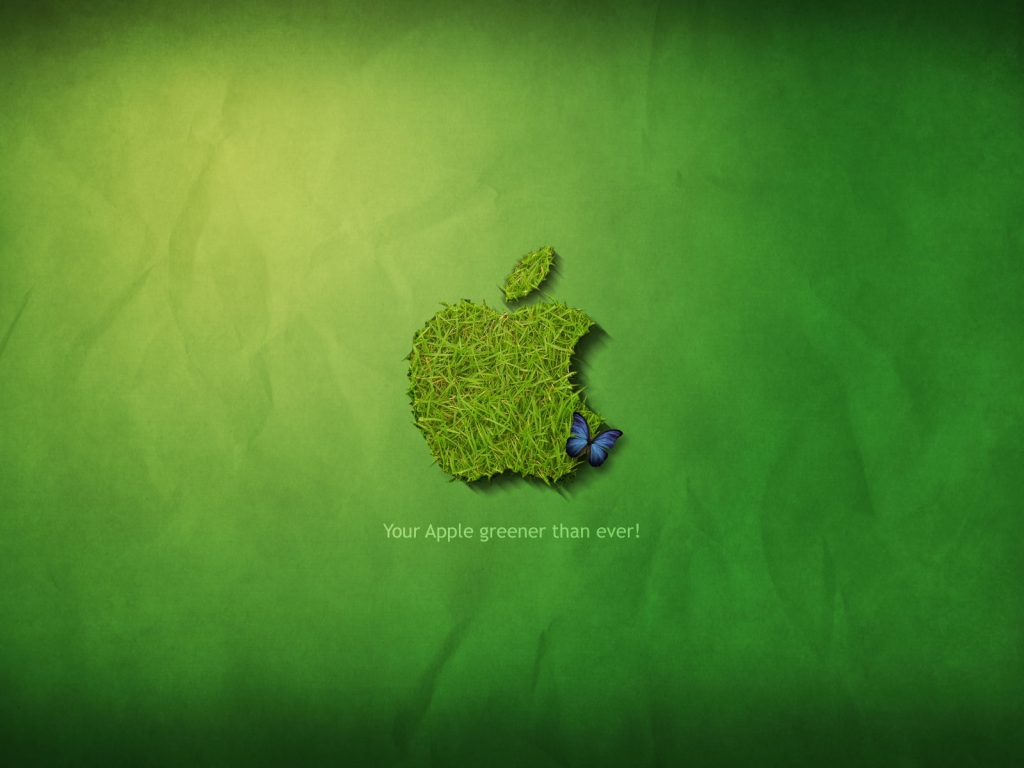 Super Green Apple for 1024 x 768 resolution