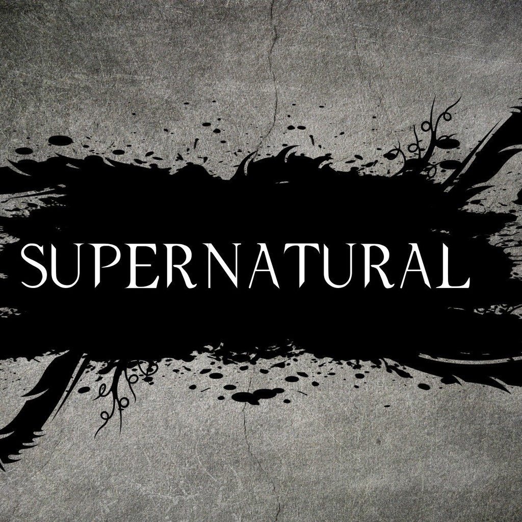 Supernatural Tv Series Logo for 1024 x 1024 iPad resolution