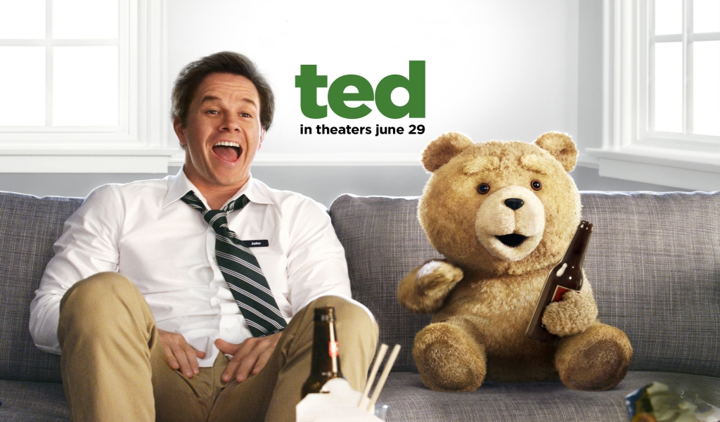 Ted The Movie for 1024 x 600 widescreen resolution