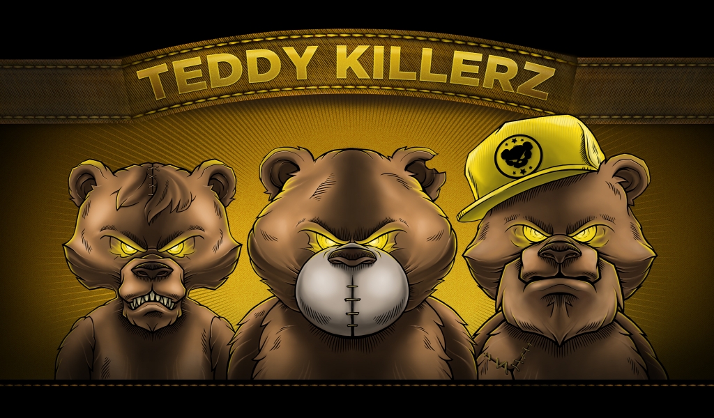 Teddy Killerz Poster for 1024 x 600 widescreen resolution