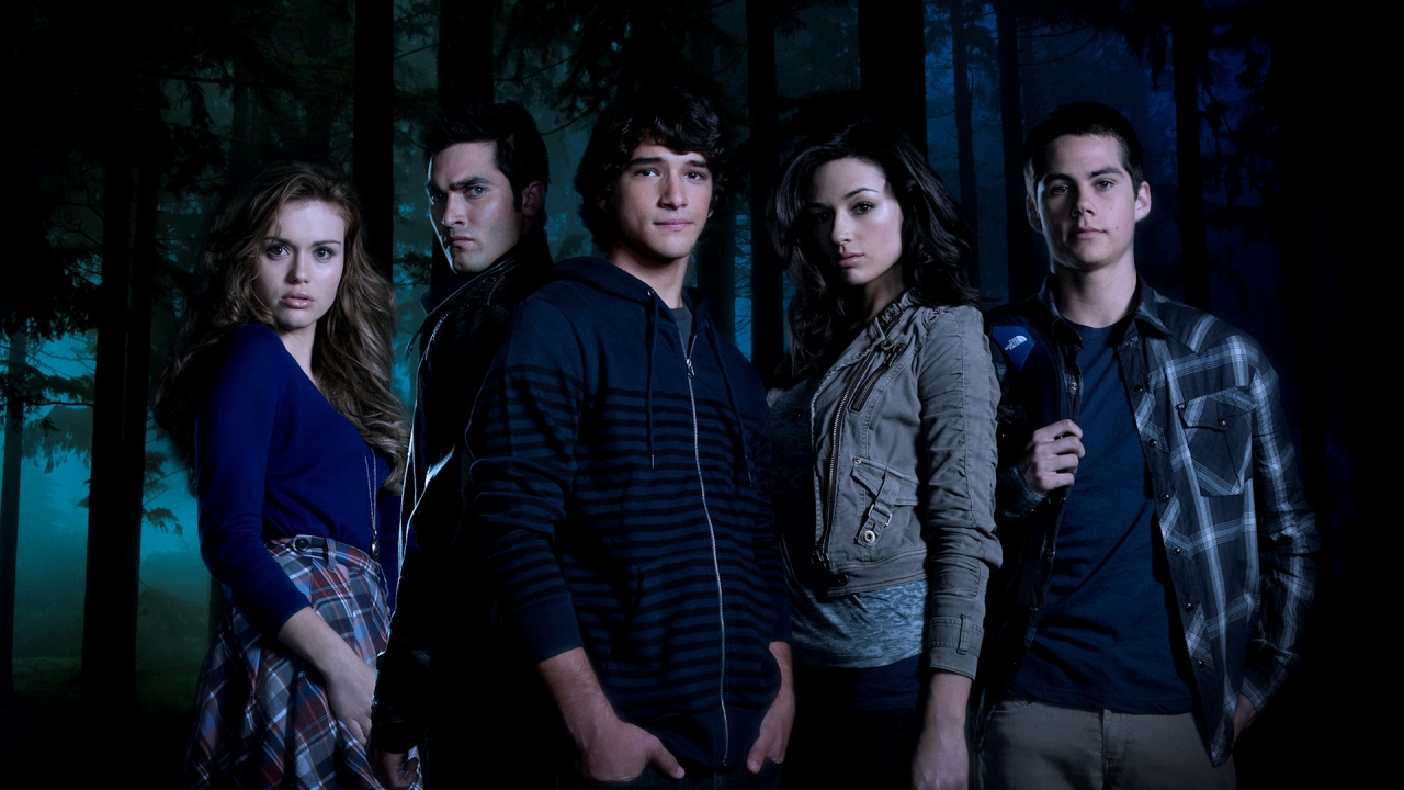 Teen Wolf Cast for 1280 x 720 HDTV 720p resolution