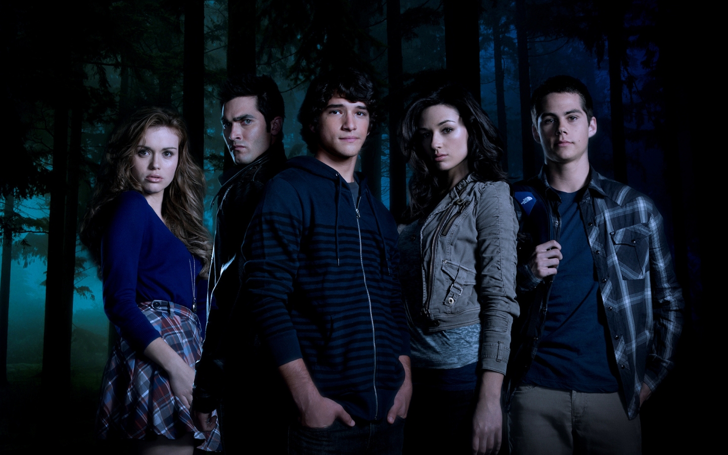 Teen Wolf Cast for 1440 x 900 widescreen resolution
