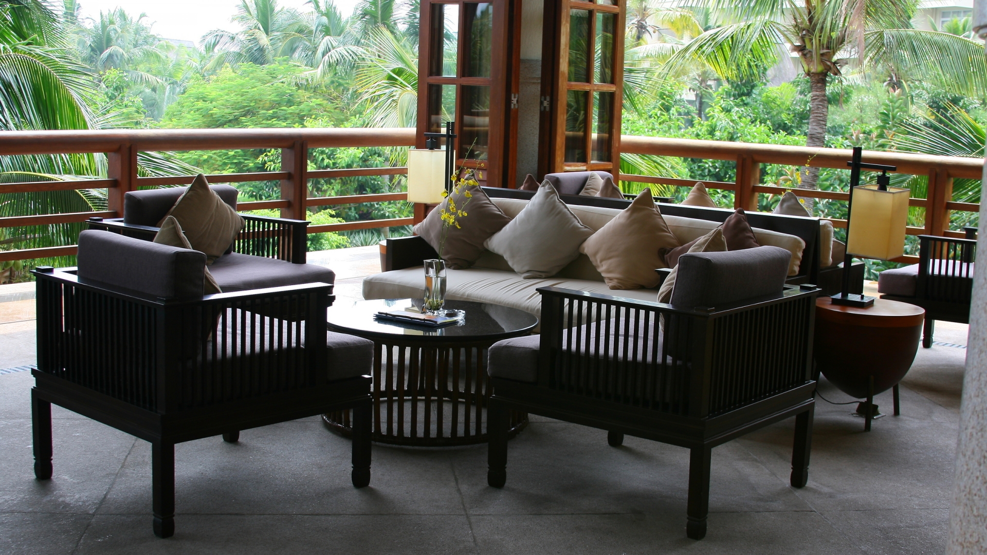 Terrace Furniture for 1920 x 1080 HDTV 1080p resolution