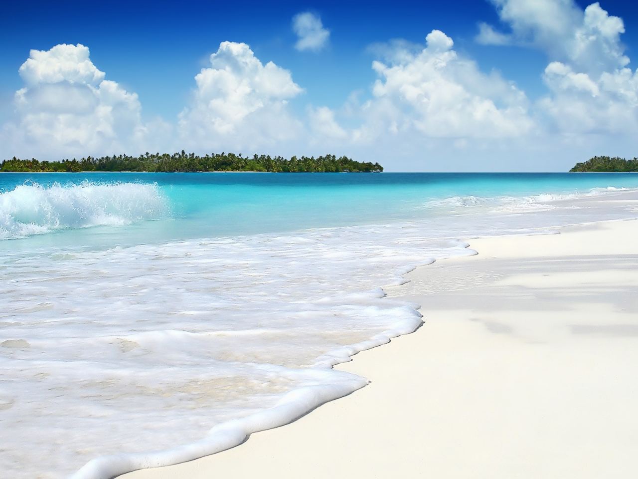 The Beautiful Summer Island for 1280 x 960 resolution