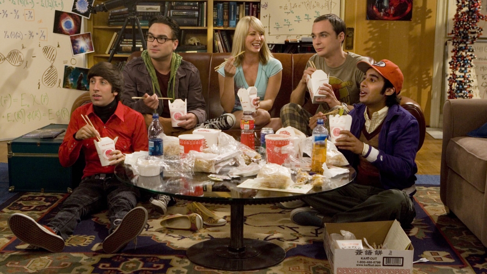 The Big Bang Theory Characters for 1680 x 945 HDTV resolution