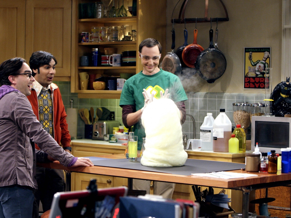 The Big Bang Theory Experiment for 1152 x 864 resolution