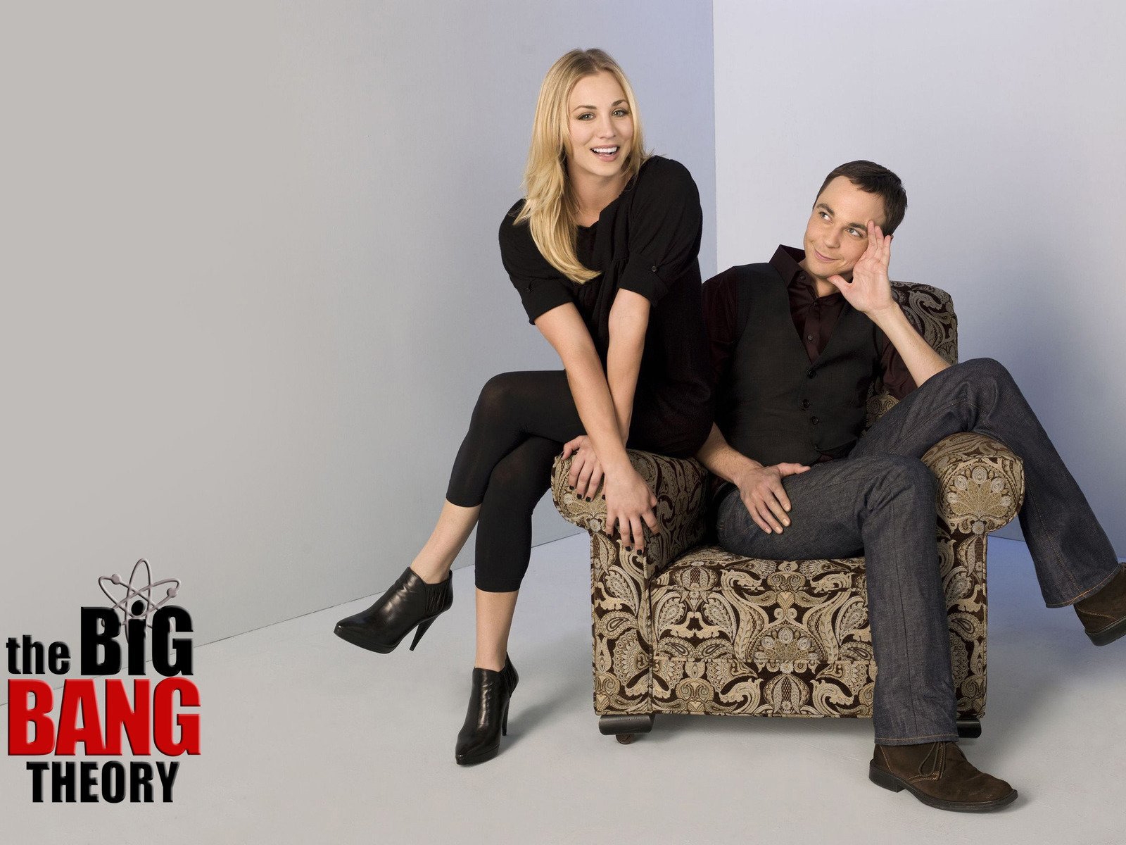 The Big Bang Theory Penny and Sheldon for 1600 x 1200 resolution