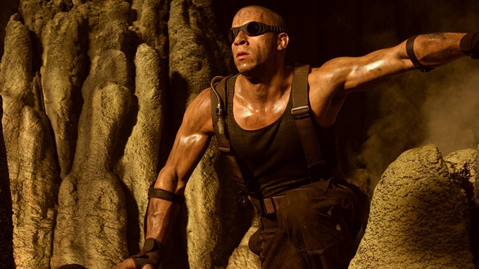 The Chronicles of Riddick Vin Diesel, for 1600 x 900 HDTV resolution
