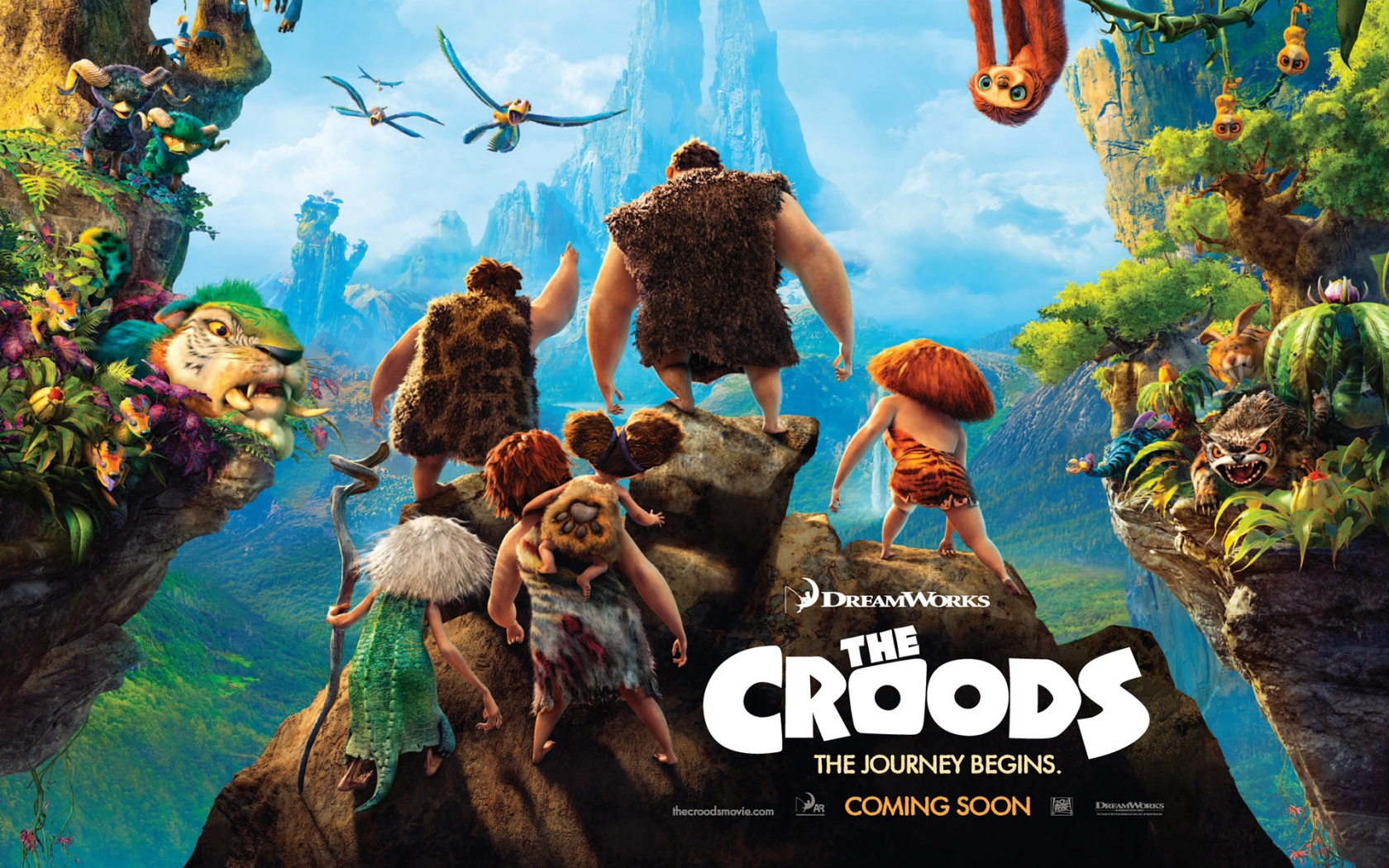 The Croods 2013 Movie for 1680 x 1050 widescreen resolution