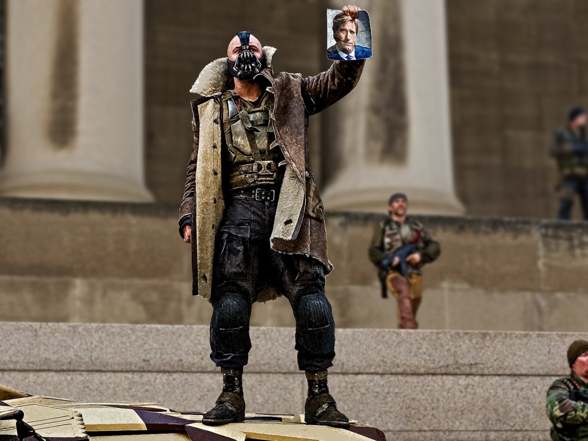 The Dark Knight Rises Bane for 1152 x 864 resolution