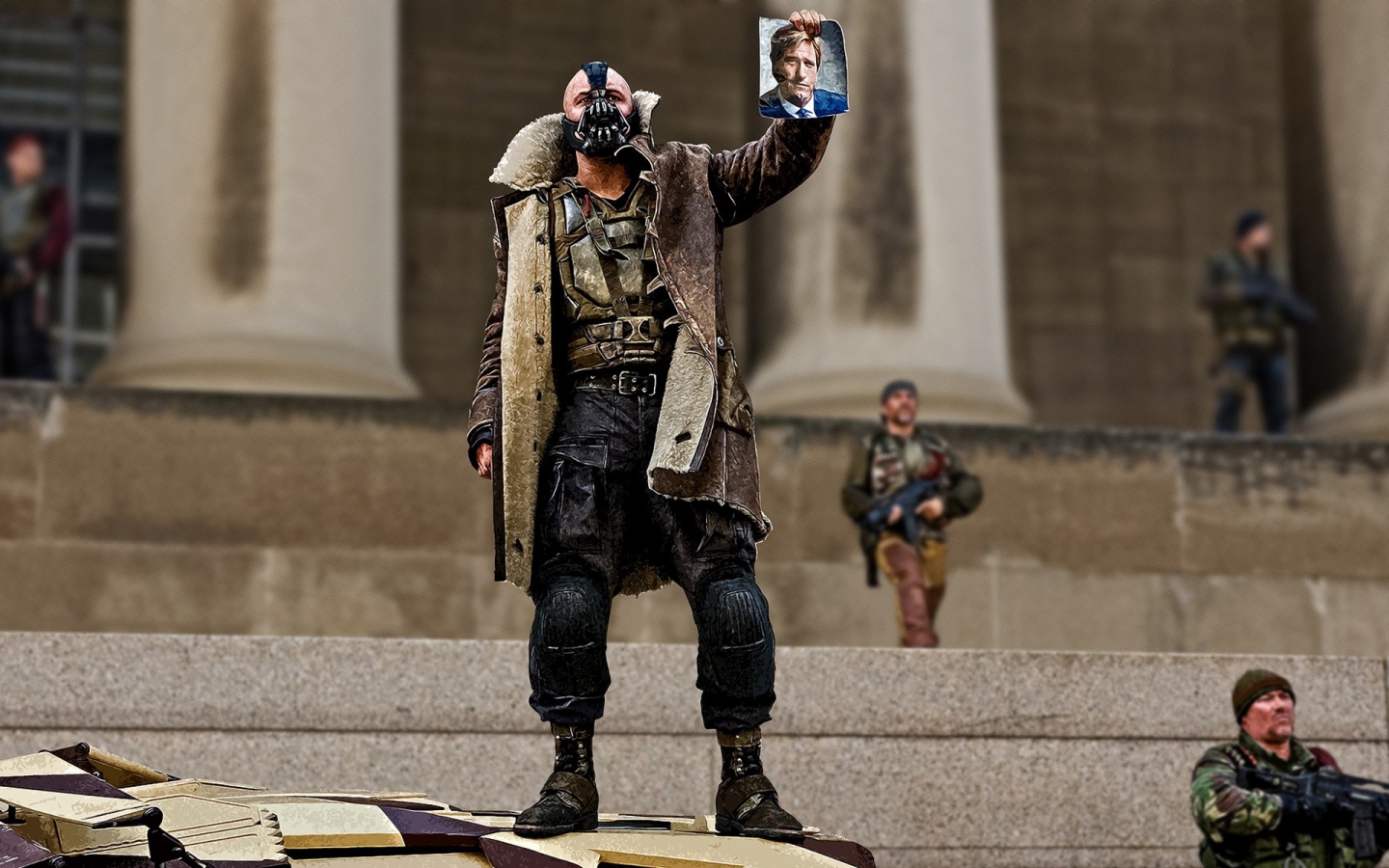 The Dark Knight Rises Bane for 1440 x 900 widescreen resolution