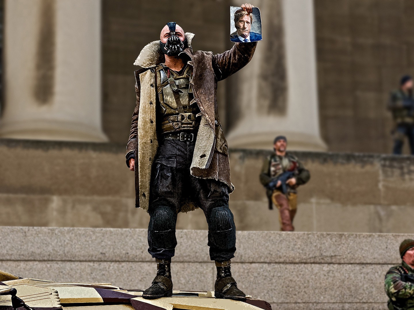The Dark Knight Rises Bane for 1600 x 1200 resolution