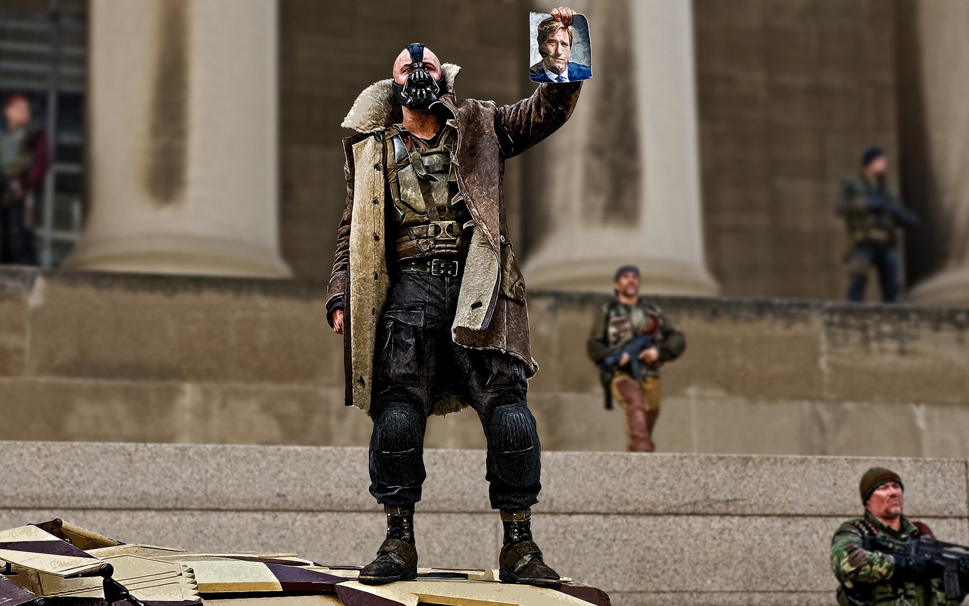 The Dark Knight Rises Bane for 1920 x 1200 widescreen resolution