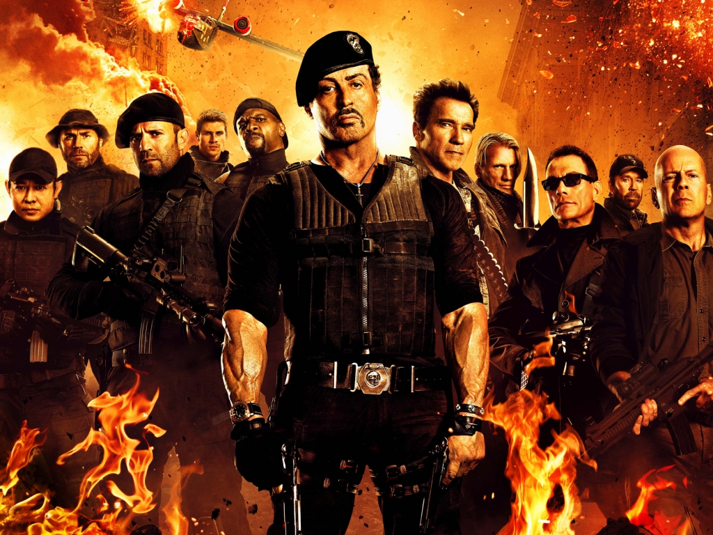 The Expendables 2 Film for 1024 x 768 resolution