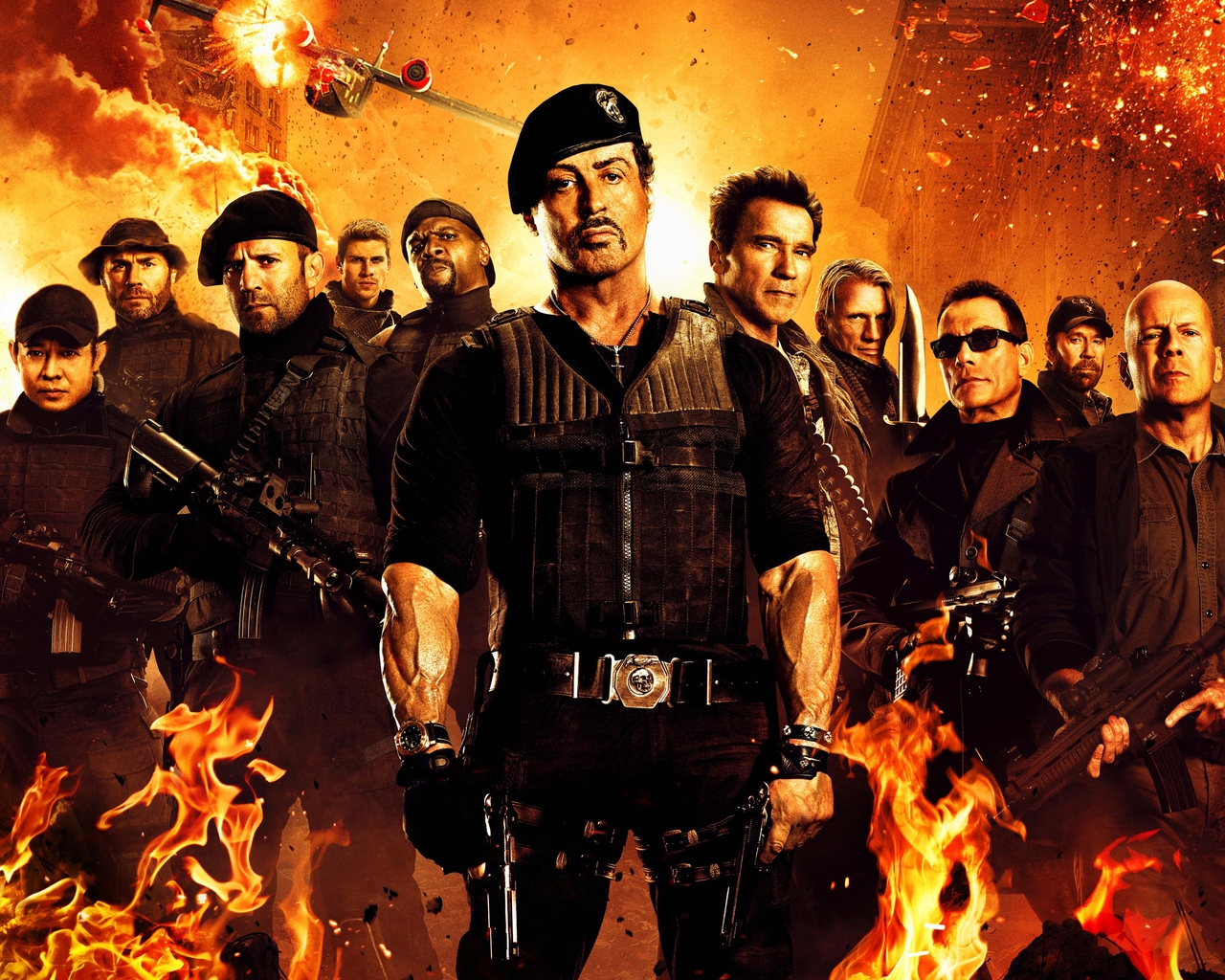 The Expendables 2 Film for 1280 x 1024 resolution