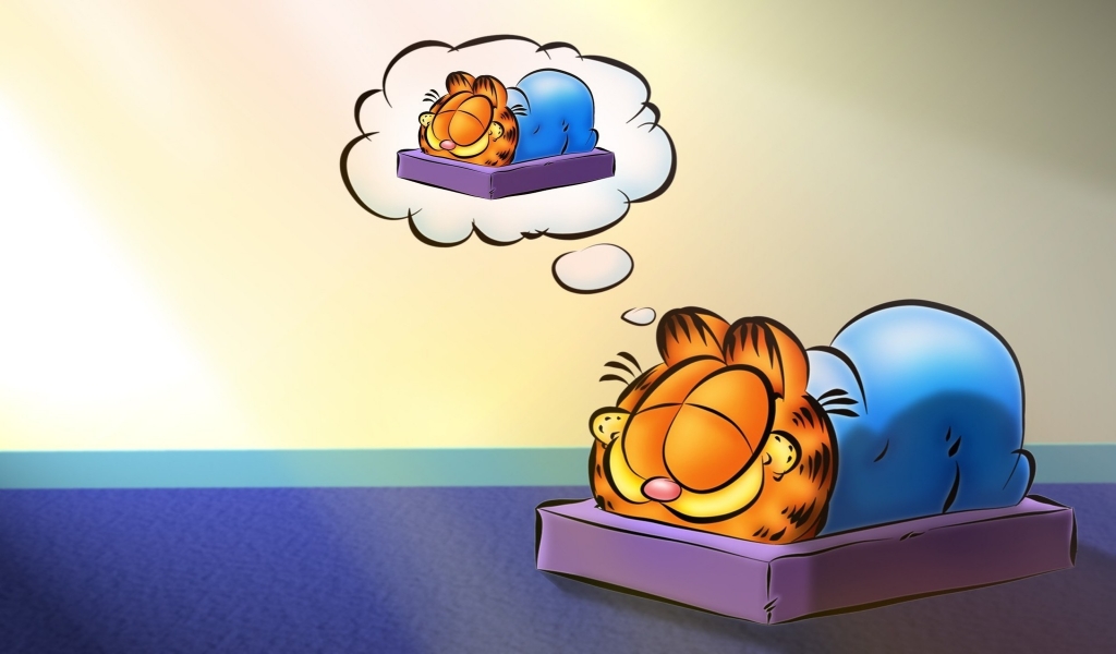 The Garfield Show for 1024 x 600 widescreen resolution