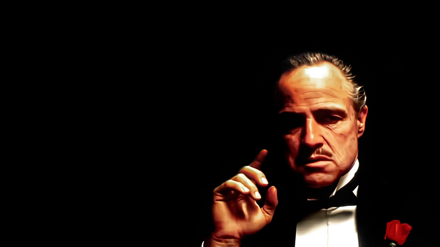 The Godfather Painting for 1536 x 864 HDTV resolution