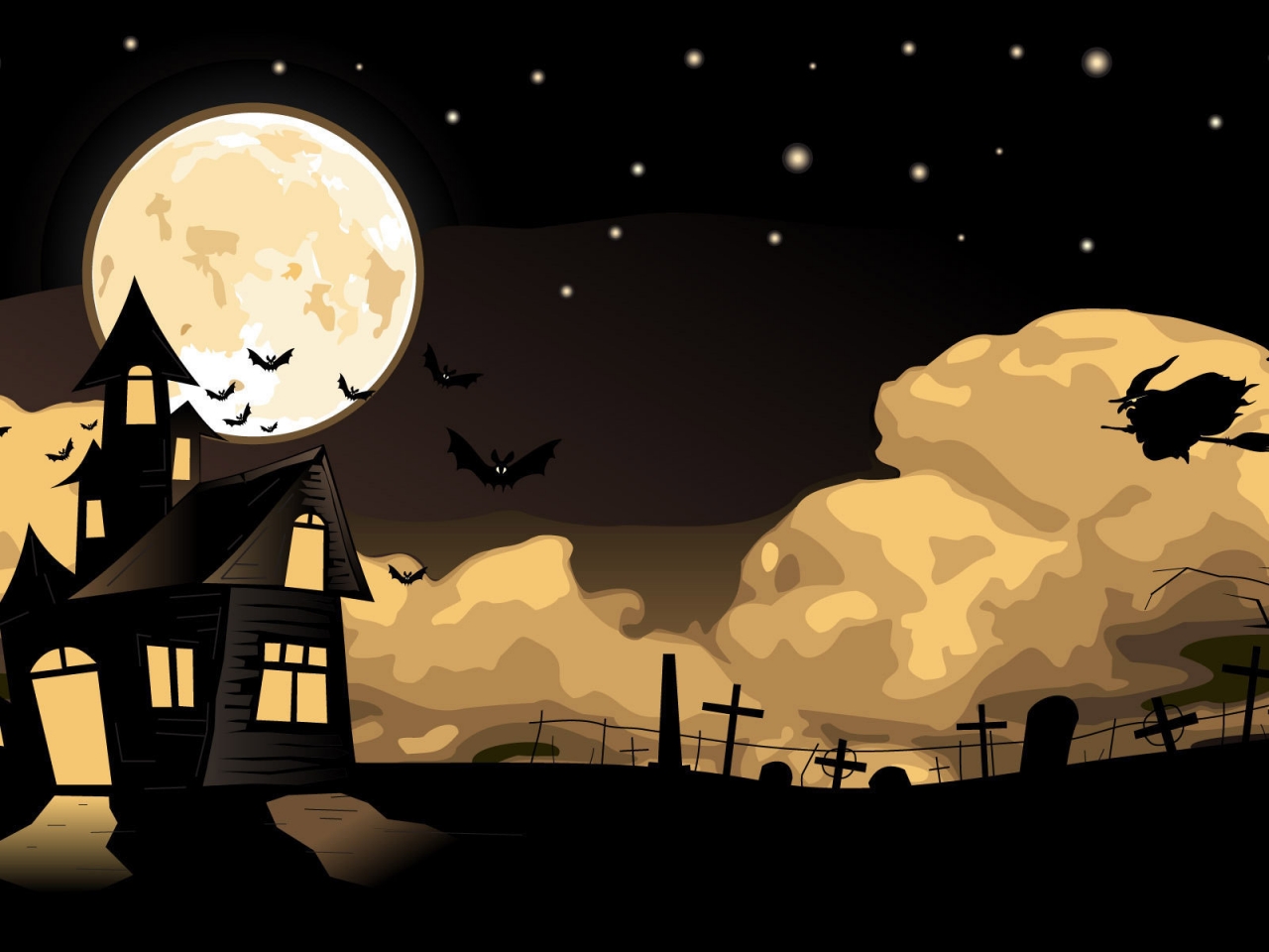 The Halloween Night for 1280 x 960 resolution