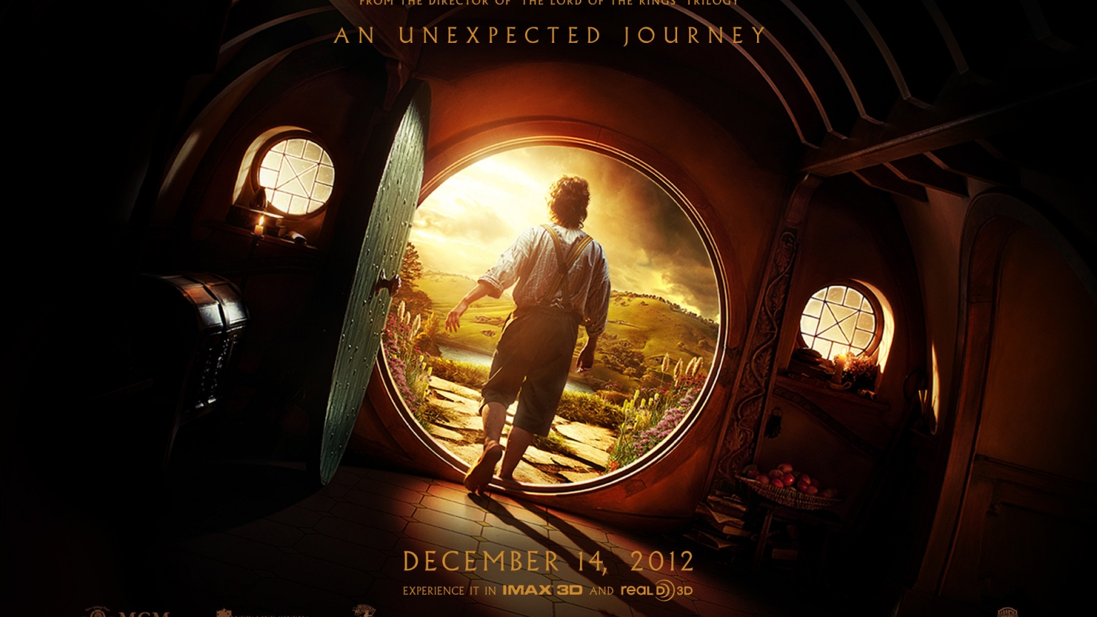 The Hobbit 2012 Movie for 1536 x 864 HDTV resolution
