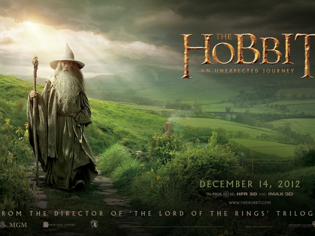 The Hobbit Gandalf for 1024 x 768 resolution