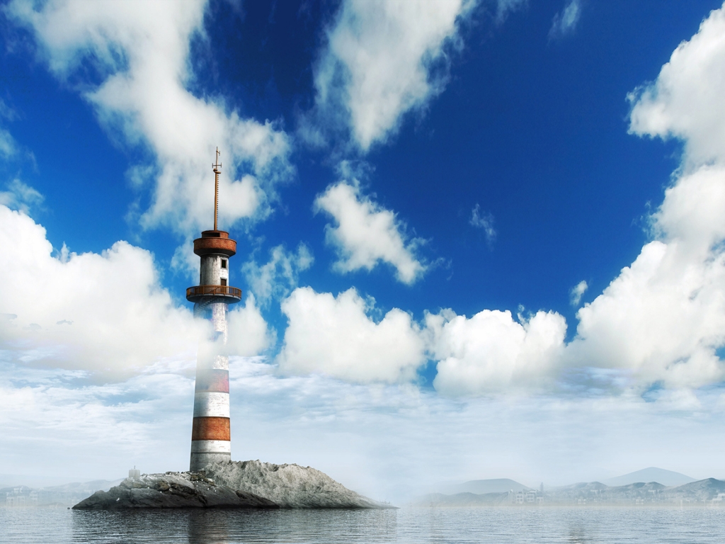 The Lighthouse for 1024 x 768 resolution
