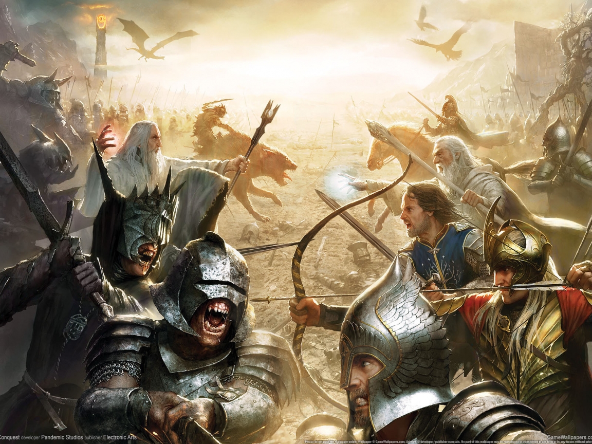 The Lord of the Rings Conquest for 1152 x 864 resolution