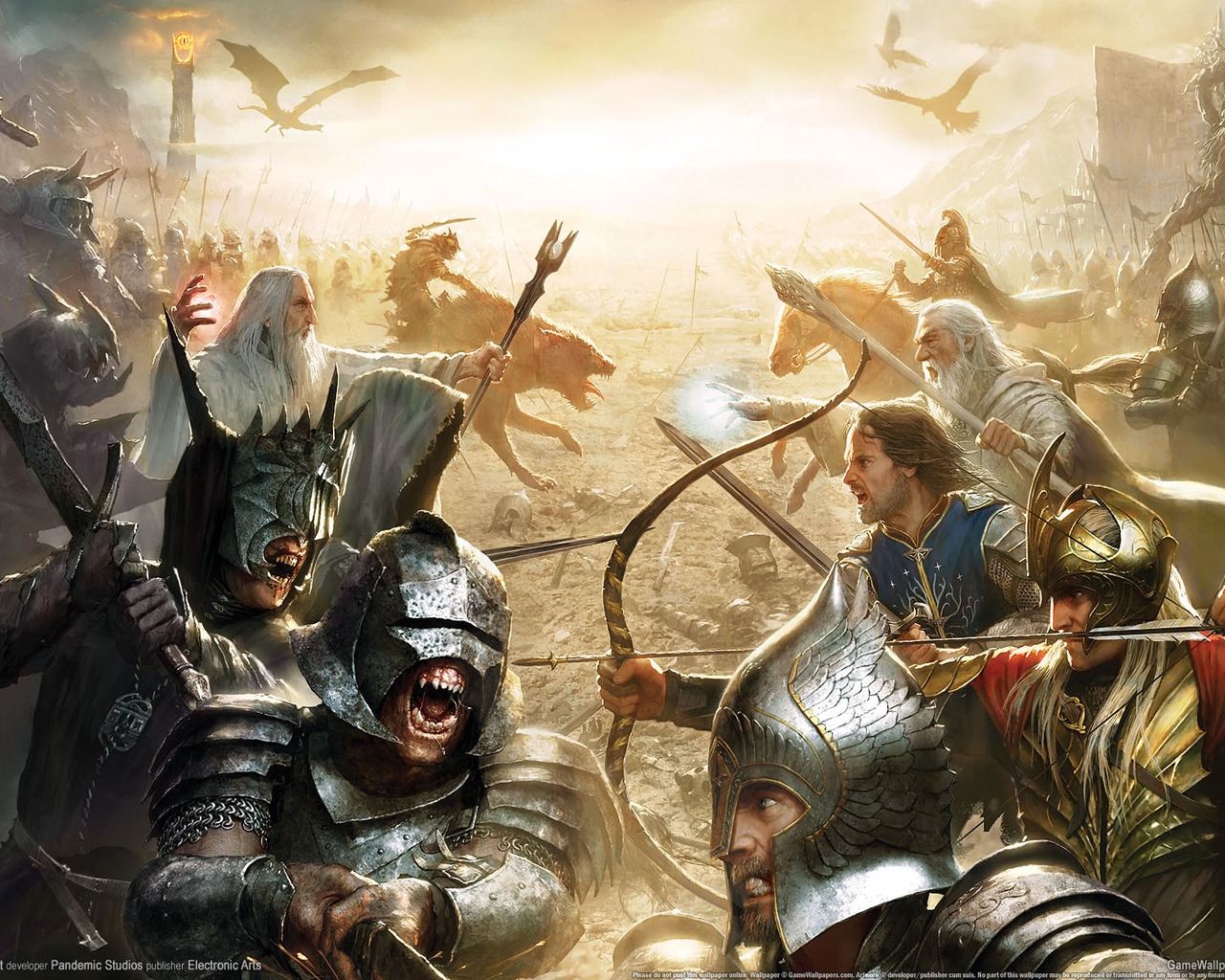 The Lord of the Rings Conquest for 1280 x 1024 resolution