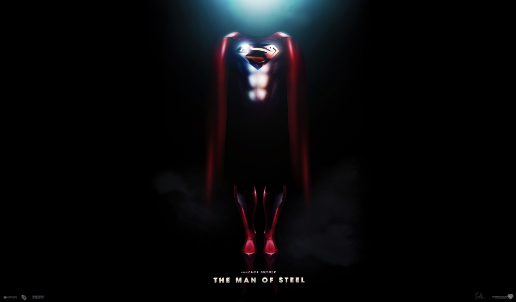The Man of Steel Movie for 1024 x 600 widescreen resolution