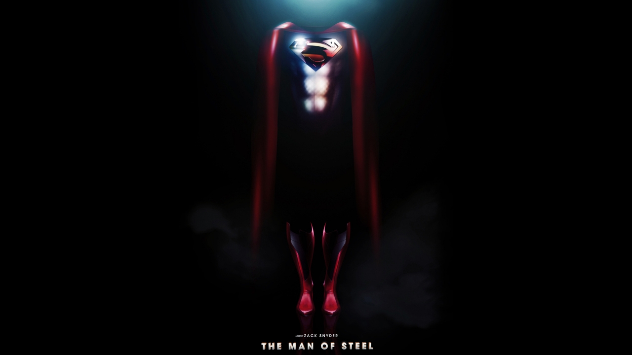 The Man of Steel Movie for 1280 x 720 HDTV 720p resolution