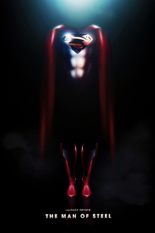 The Man of Steel Movie for 320 x 480 iPhone resolution