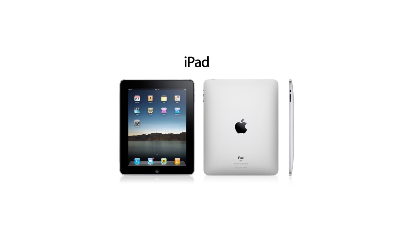The New Apple iPad for 1280 x 800 widescreen resolution