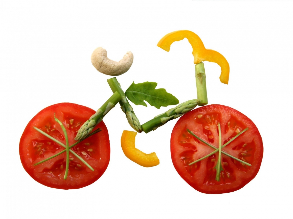 The Raw Food Bike for 1152 x 864 resolution
