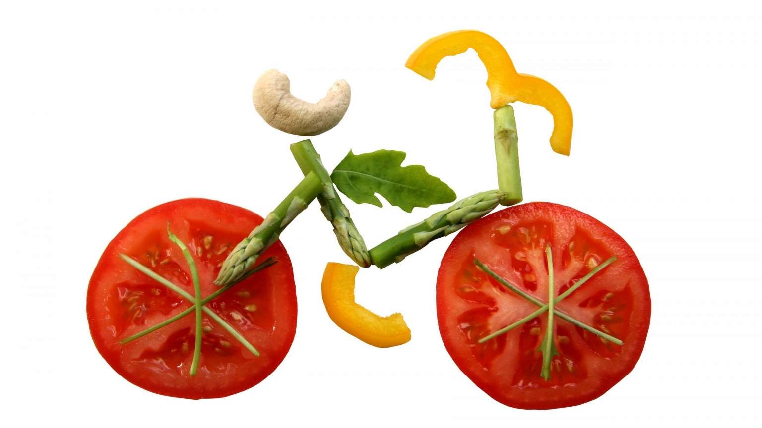 The Raw Food Bike for 1536 x 864 HDTV resolution