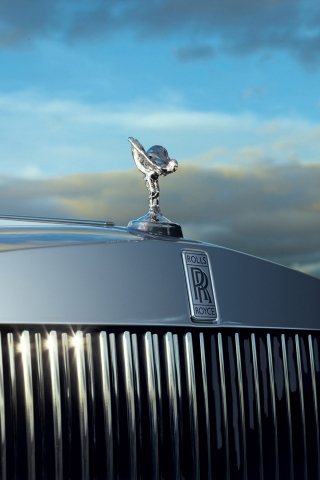 The Spirit of Ecstasy for 320 x 480 iPhone resolution