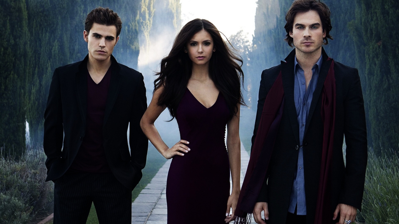 The Vampire Diaries Poster for 1280 x 720 HDTV 720p resolution