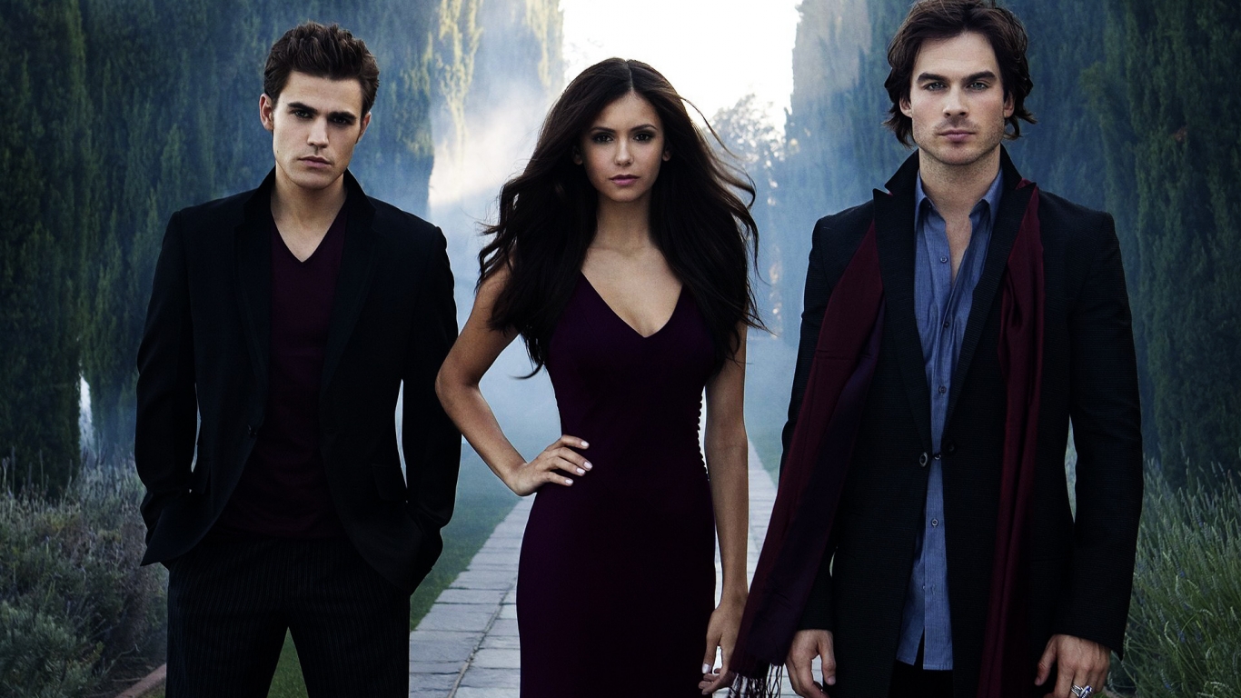 The Vampire Diaries Poster for 1366 x 768 HDTV resolution