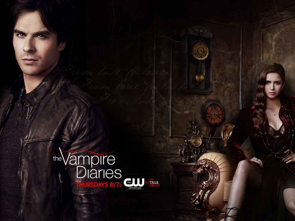 The Vampire Diaries Season 4 for 1024 x 768 resolution
