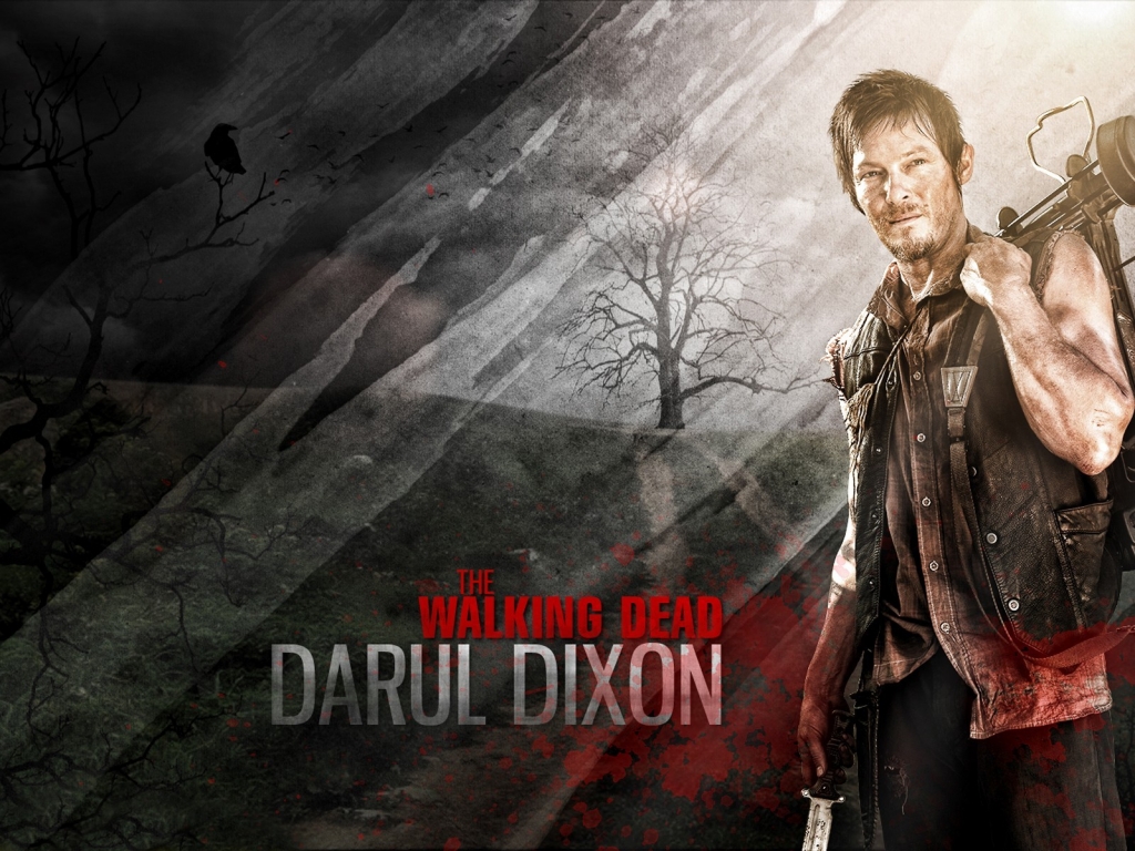 The Walking Dead Daryl Dixon for 1024 x 768 resolution